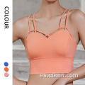 sujetador de yoga crop top